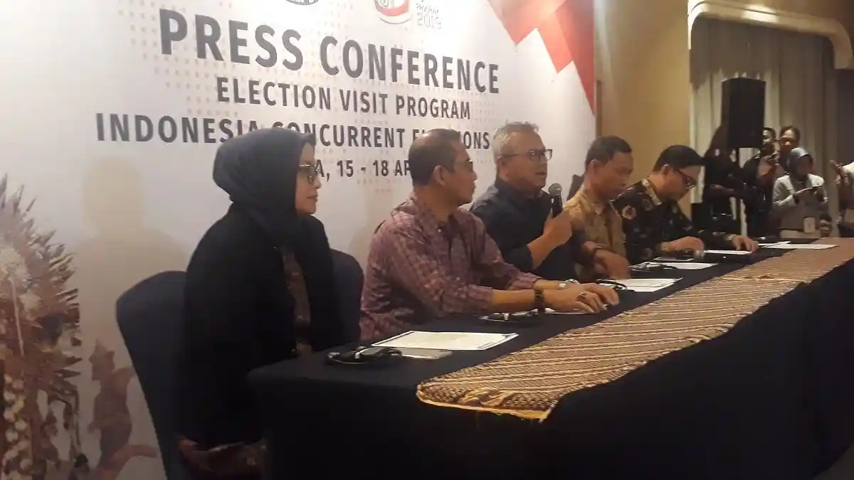 Data Real Count KPU yang Masuk ke Aplikasi Situng Per Rabu Malam Baru 1,7 Persen