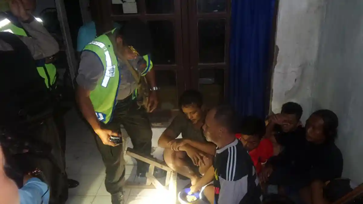 Gudang Lokasi Perjudian Krembangan Surabaya Kembali Digrebek, Ini Hasilnya