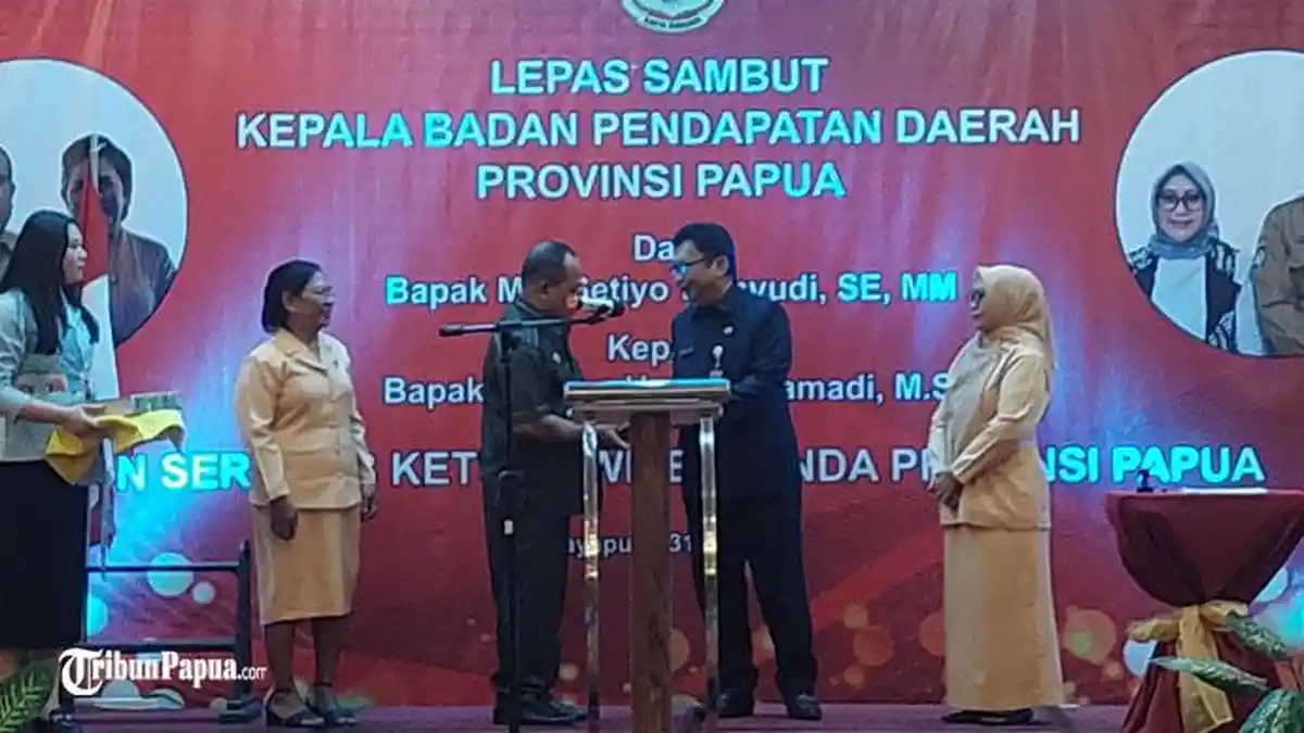 Lepas Sambut, Sekda Papua Ajak ASN Kerja Sinergitas dengan Pejabat Baru
