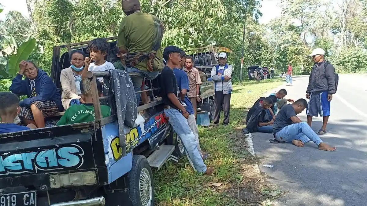 Gunung Lewotobi Laki-laki Status Siaga, Masyarakat Diimbau Waspada Awan Panas