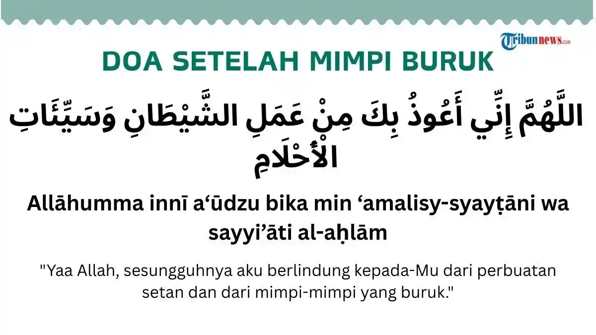 Doa Setelah Mimpi Buruk, Cara Rasulullah Usir Gangguan Setan
