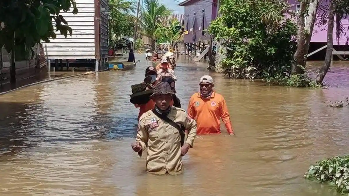 BPBD Nunukan Kaltara Tanggapi DPRD Soal Relokasi Warga Terdampak Banjir: Terkendala Status Lahan