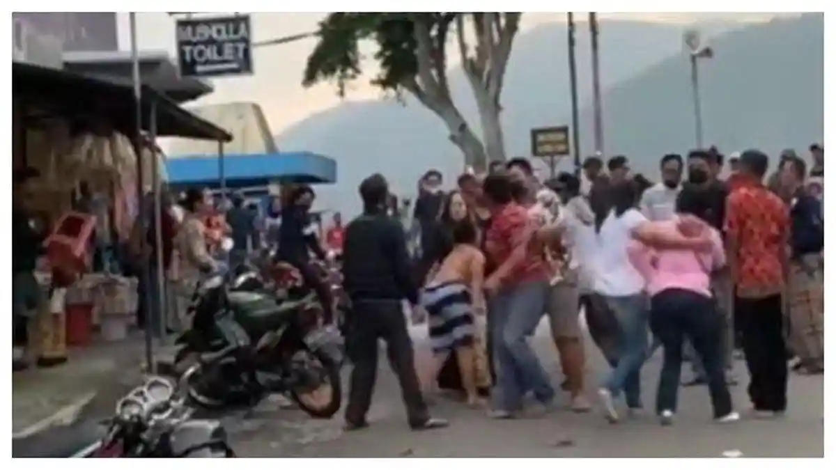 Viral Video Perkelahian Pedagang dan Pengunjung Wisata di Magetan, Polisi: Ada yang Luka Parah