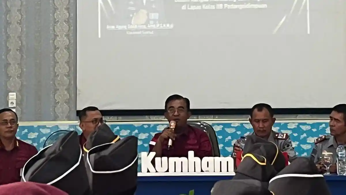 Kakanwil Kemenkumham Sumut Berkunjung ke Lapas Padangsidempuan: Serius Wujudkan WBK dan WBBM
