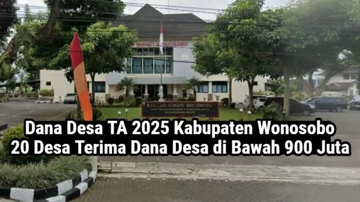 Rincian 20 Desa di Kabupaten Wonosobo Terima Dana Desa 2025 di Bawah ...
