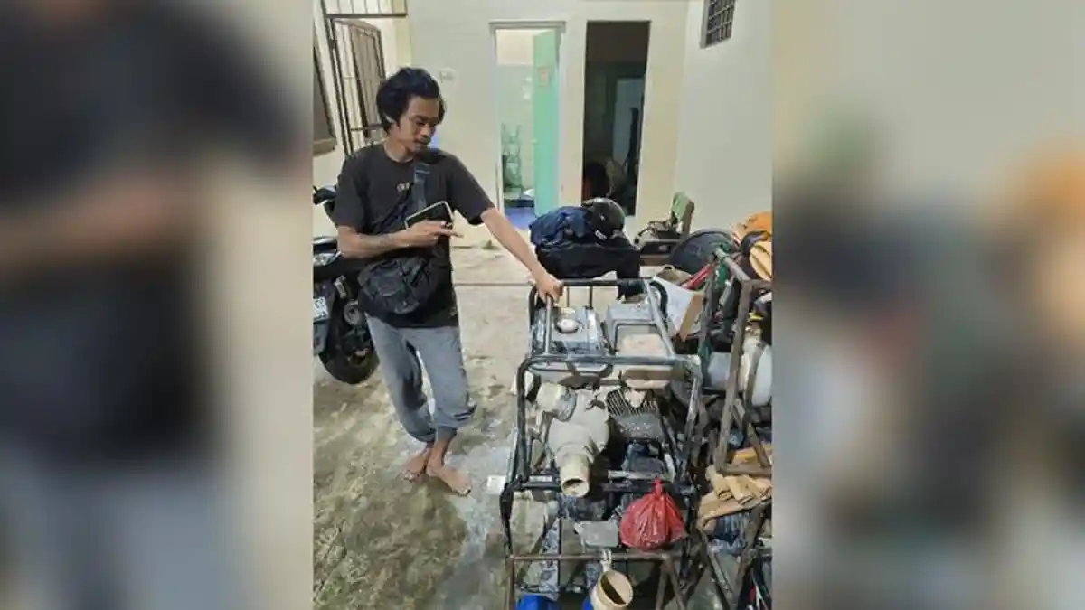 Resah Jalan Nyaris Putus di Desa Sijuk, Warga Datangi Penambang Sengkelik