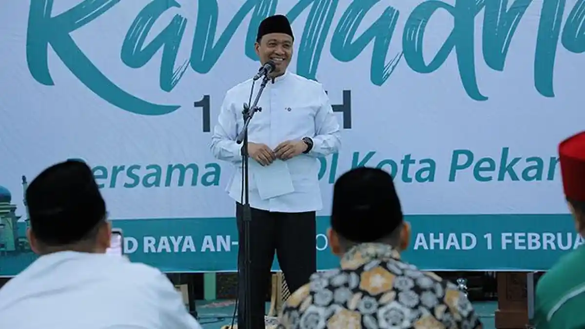 Wawako Ajak Warga Pekanbaru Sambut Ramadan Dengan Keimanan dan Kebersamaan