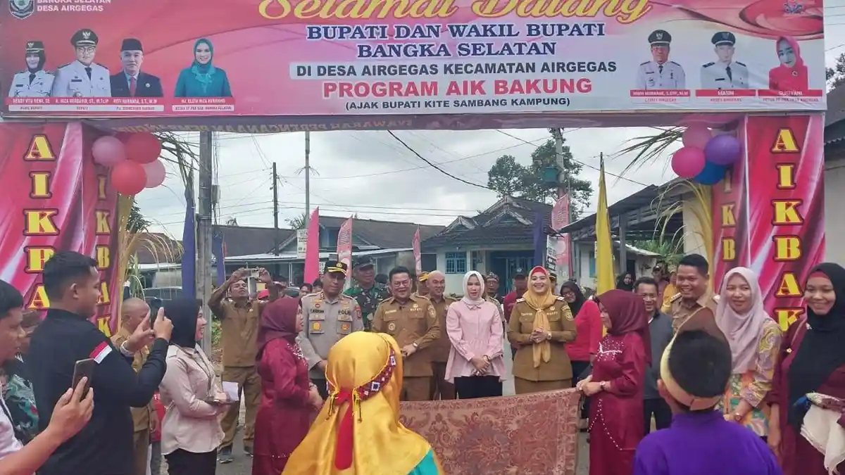 Desa Airgegas Jadi Lokus Program Aik Bakung Perdana Tahun 2025