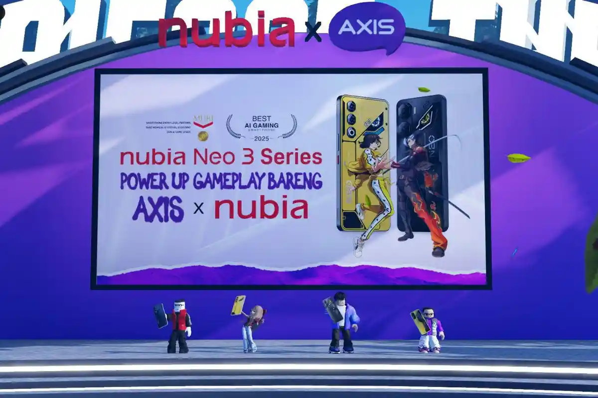Nubia x AXIS Luncurkan Paket Spesial Neo 3 Series Dukung Generasi Gaming Muda Indonesia