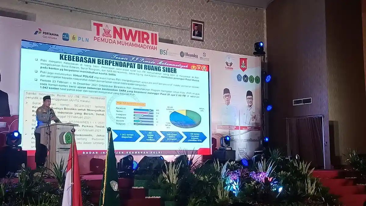 Hadir Saat Tanwir Pemuda Muhammadiyah di Jambi, Komjen Pol Ahmad Dofiri Bicarakan Hal Ini