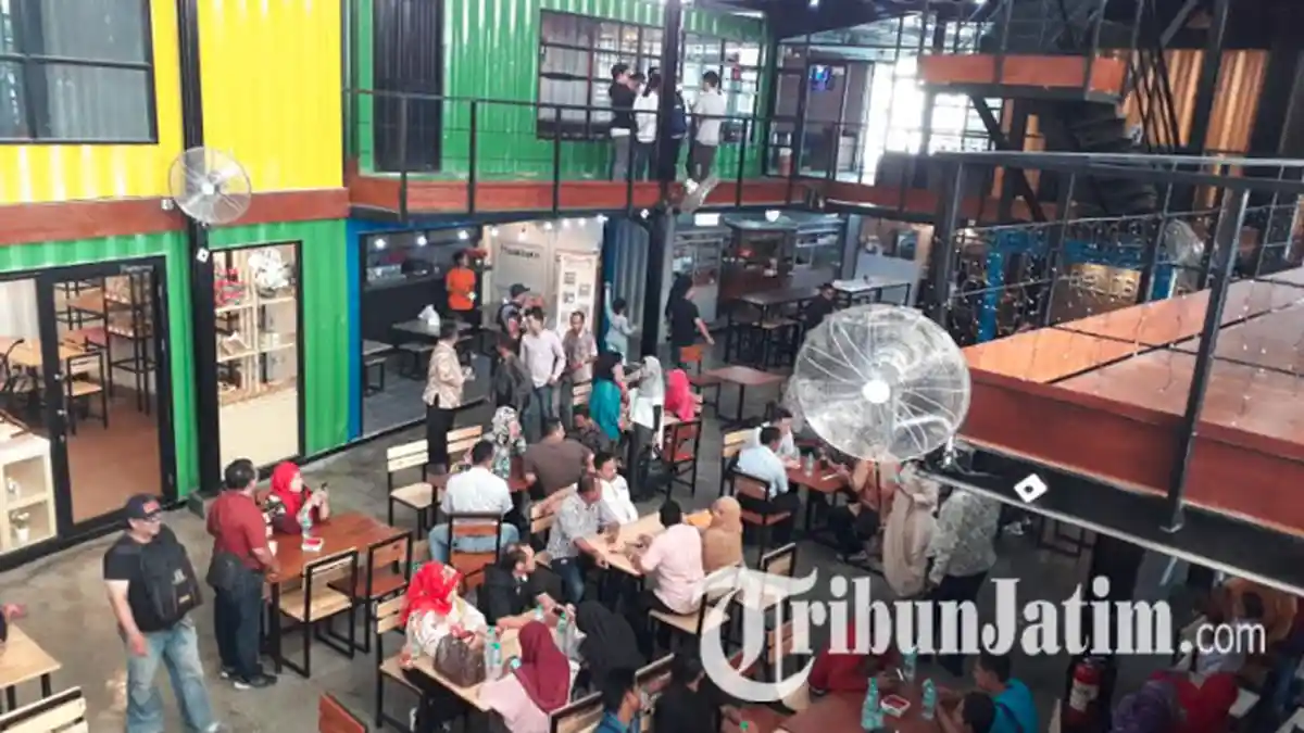 VIDEO: Geldboom, Food Container Surabaya yang Katanya Terbesar se-Indonesia
