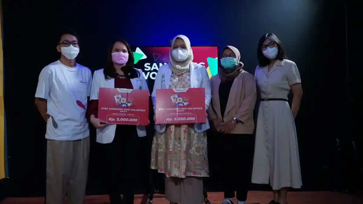 Komunitas KT&G Sangsang Univ. Indonesia Ajak Masyarakat Tidak Takut Divaksin