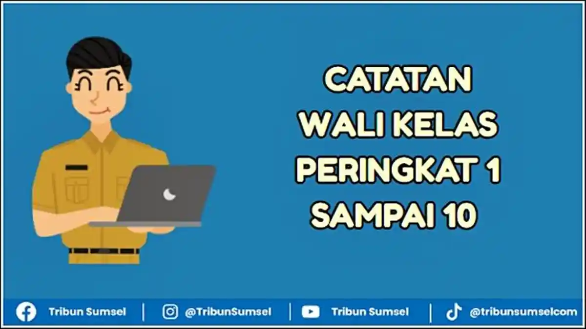 30 Catatan Wali Kelas Untuk Peringkat 1 Sampai 10, Semester 1 2025
