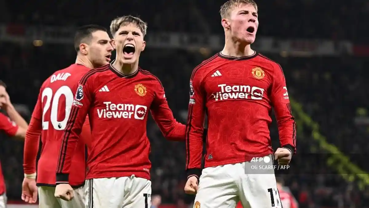Hasil Man United vs Aston Villa: Garnacho Bawa MU Comeback 3-2, Hojlund Pecah Telur di Boxing Day
