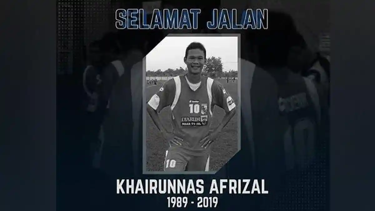 Mantan Pemain PSPS Khairunnas Afrizal Tewas Dalam Kecelakaan di Jalan Lintas Pekanbaru