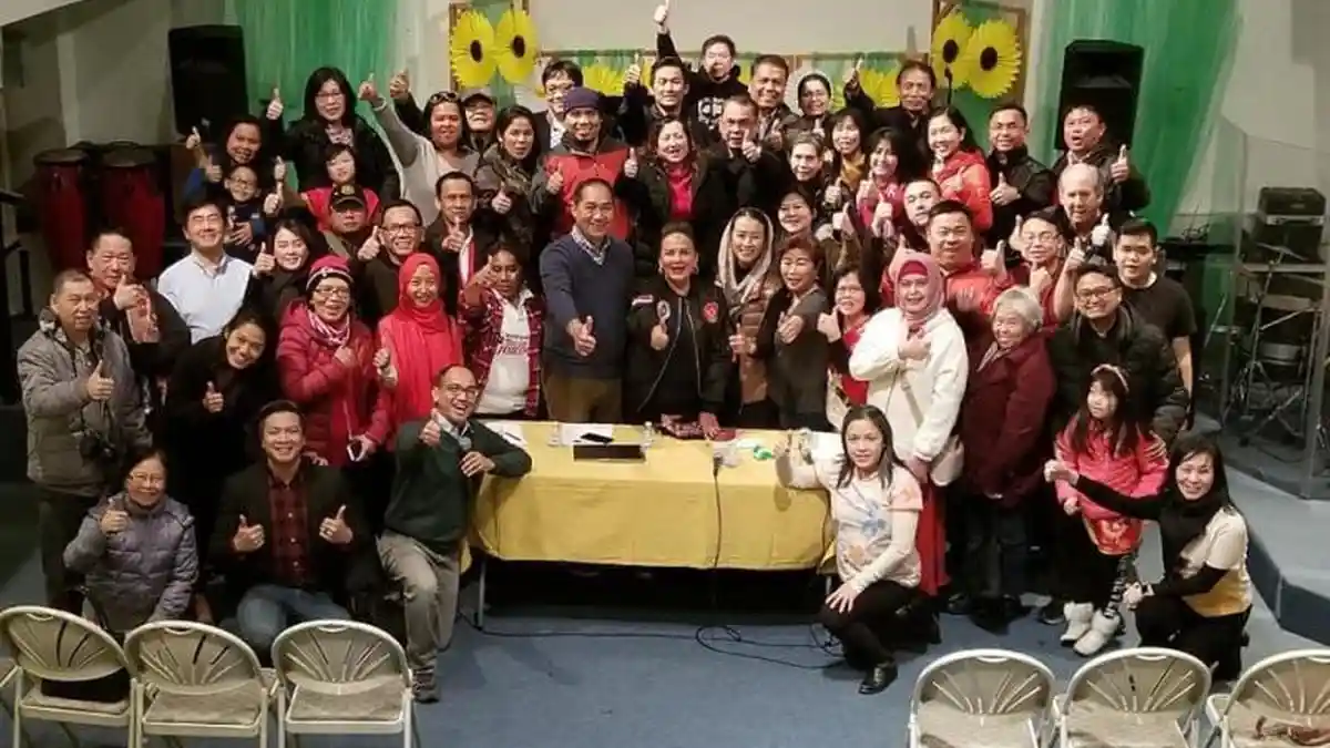 TKN Jokowi-Ma'ruf Menjemput Suara hingga Philadelphia