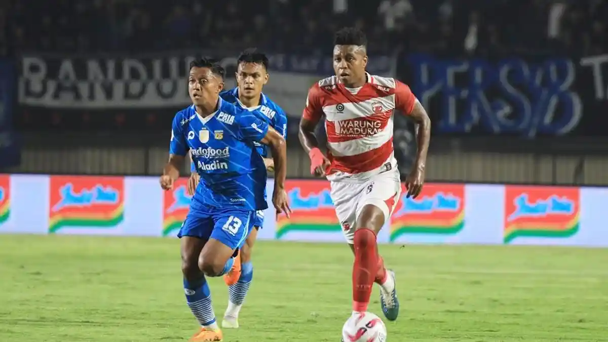 Siaran Langsung dan Link Live Streaming Madura United Vs Persib Bandung, Kick Off 19.00 WIB