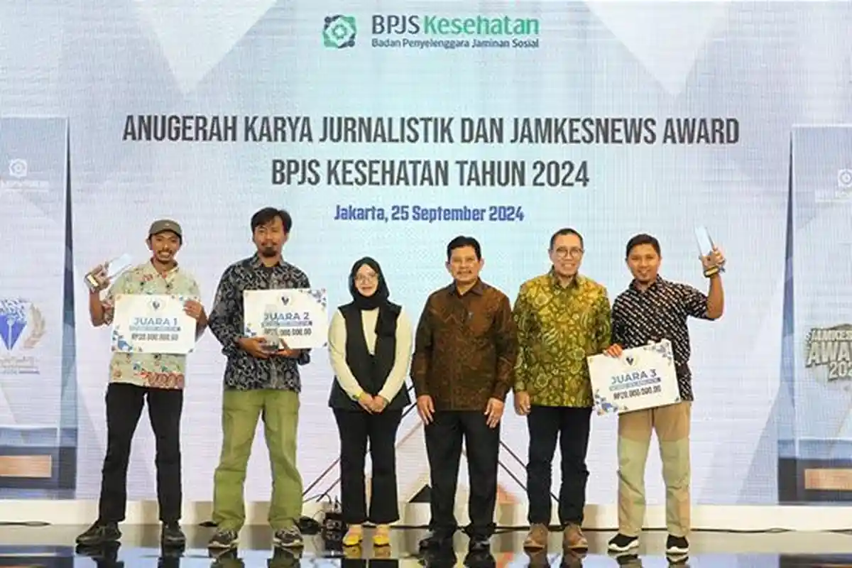 BPJS Kesehatan Anugerahkan Penghargaan Istimewa bagi Jurnalis dan Media Massa