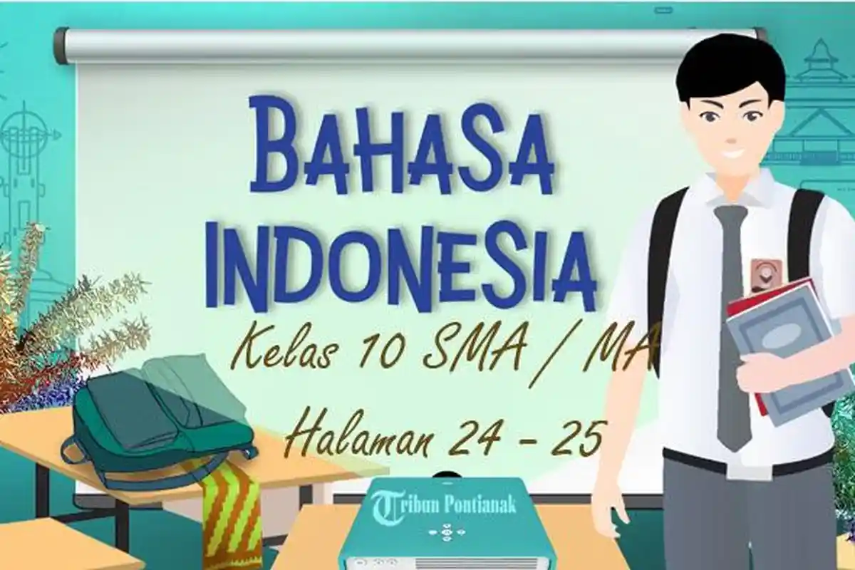 Kunci Jawaban Bahasa Indonesia Kelas 10 SMA Halaman 24 -25 Kurikulum Merdeka, Novel Perjalanan Tokoh