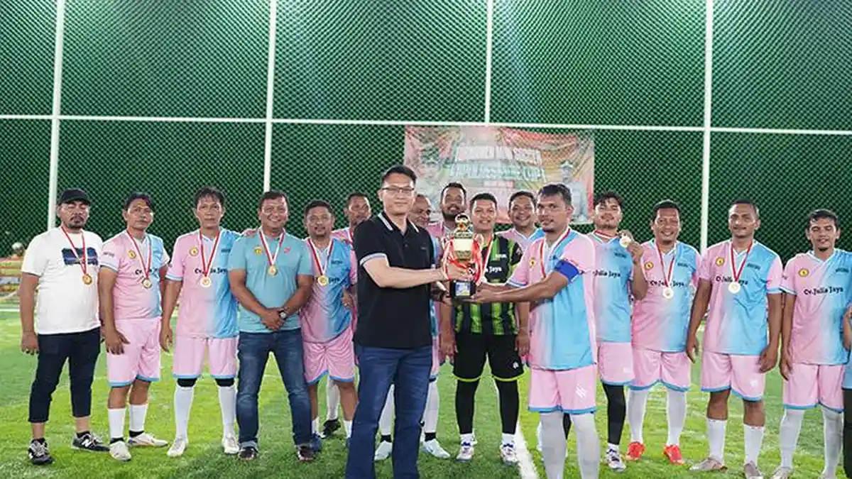 Satuan Intelkam Juara Turnamen Mini Soccer Kapolres Pidie Cup I