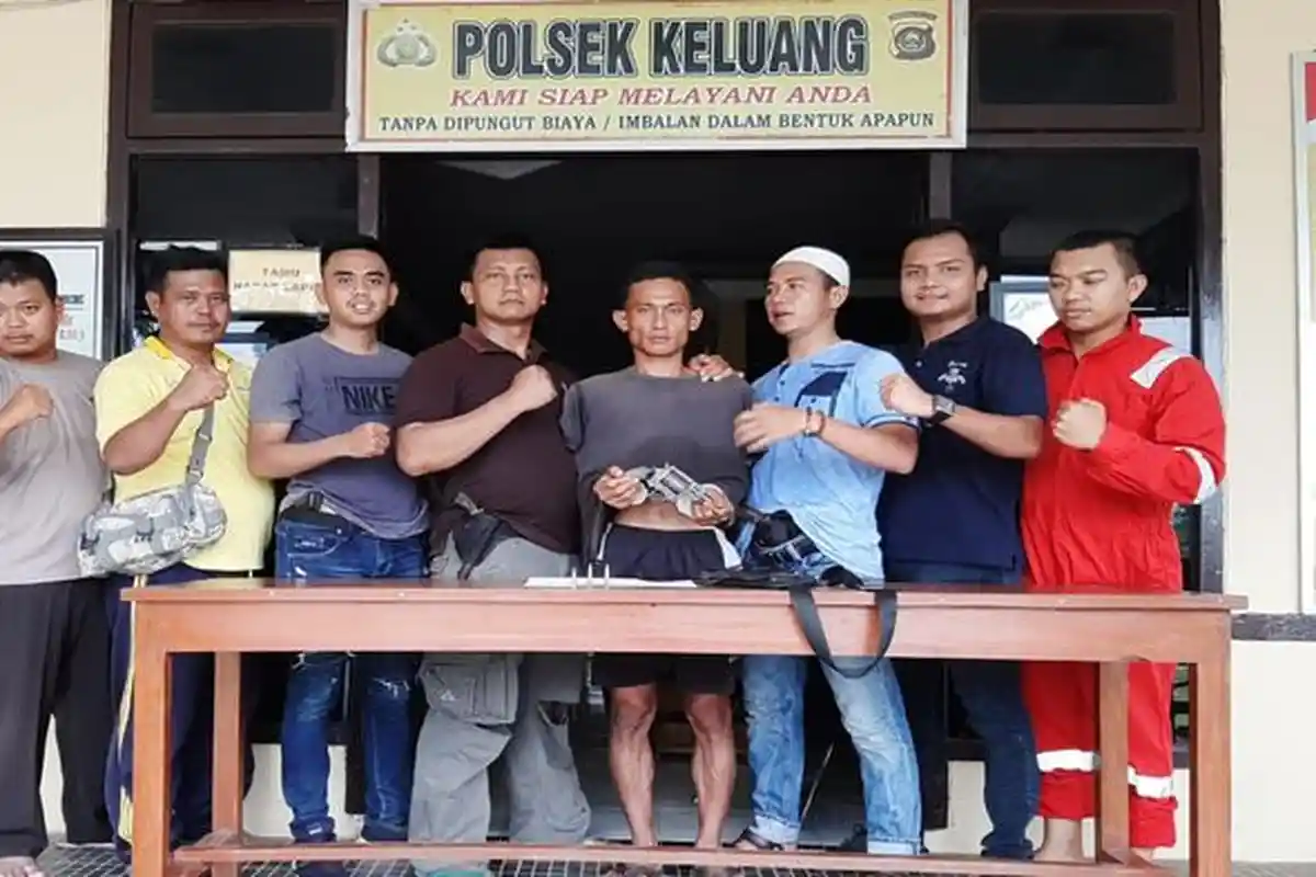 Memiliki Senjata Api Rakitan, Warga Batanghari Leko Muba Diamankan Polisi, Alasannya untuk Jaga-jaga