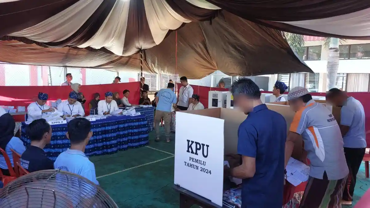 Prabowo-Gibran Menang Telak di TPS Rutan Pelaihari