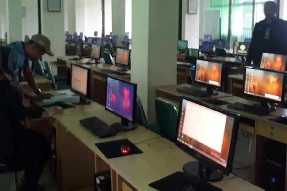 BKPSDM Bireuen Cek Ruang Ujian CPNS, Begini Kondisinya