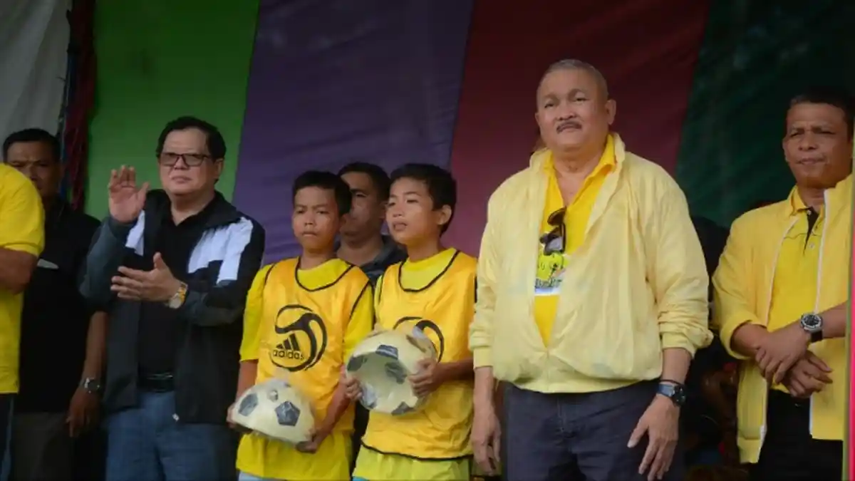 98 Pesepakbola Cilik Antusias Ikuti Caoching Clinic Alex Noerdin Cup
