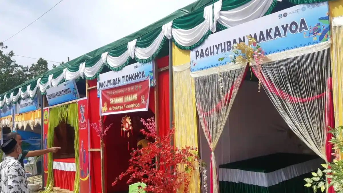 Ada Peragaan Makanan Khas dari Paguyuban, di Festival Marabose 2022 Halmahera Selatan