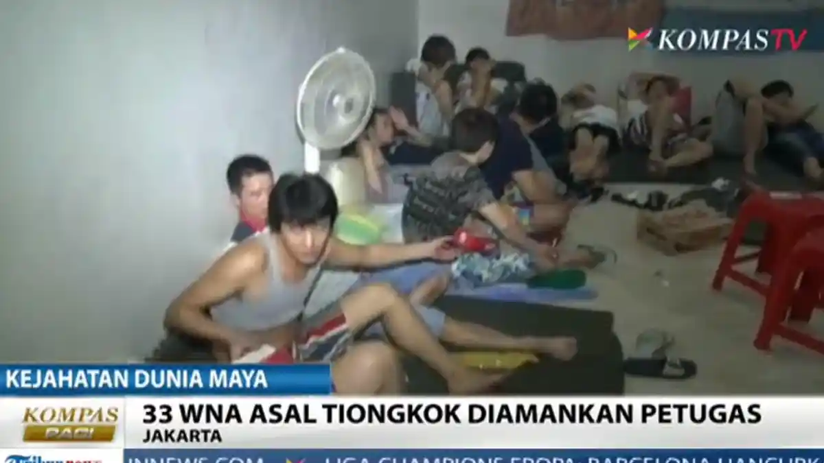 Penggerebekan 33 Warga Tiongkok, Satu Tewas, 3 Masuk Rumah Sakit
