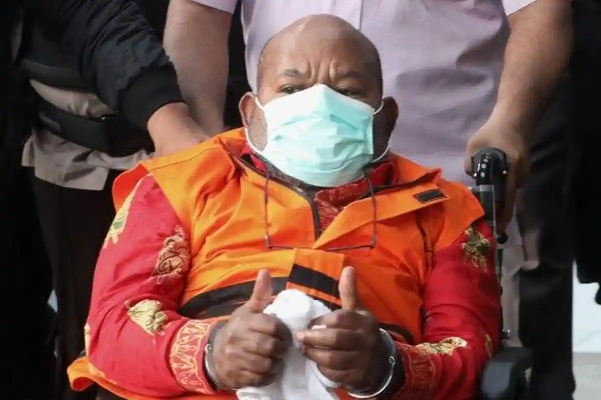 Kondisi Terkini Lukas Enembe di Rutan, KPK Pastikan Baik, Bisa Makan dan Mandi Sendiri