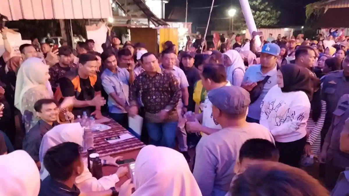 Mustika Musi Bersama Cheka Hibur Masyarakat Palembang Saat Launching SATUKO