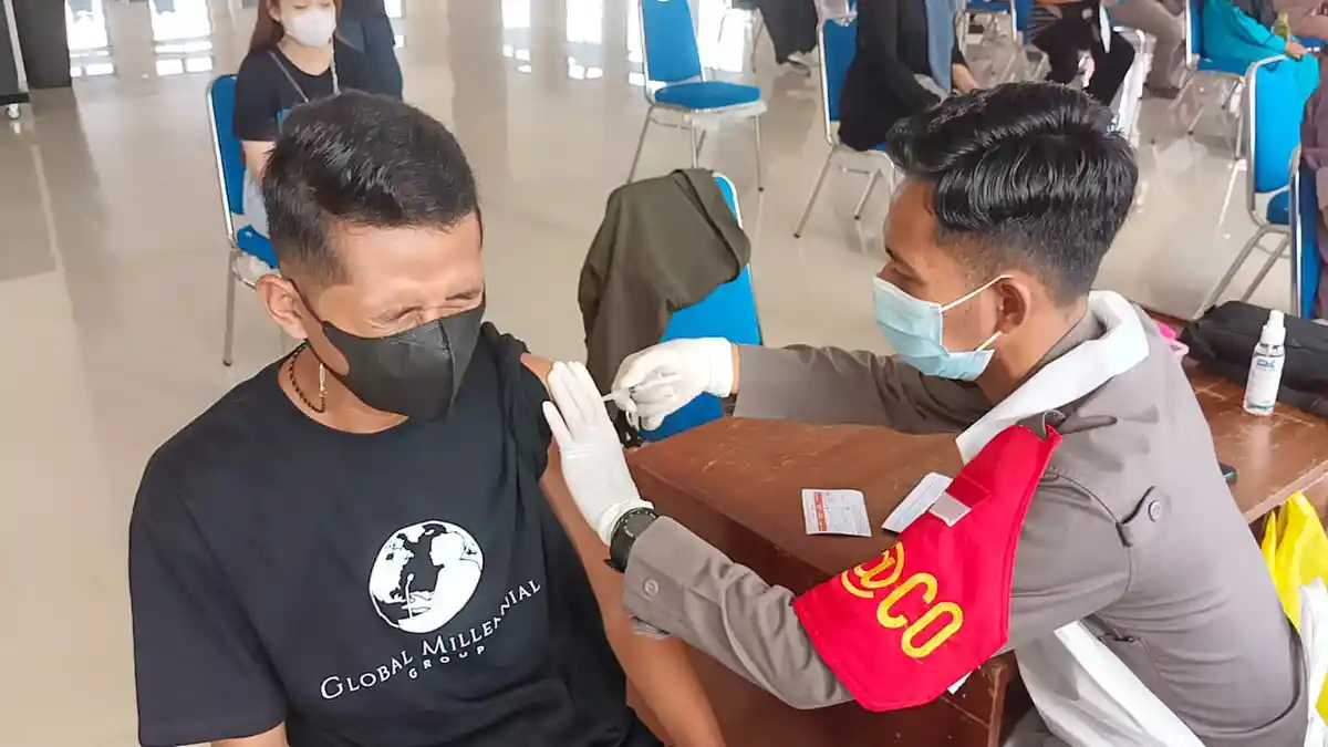 Capaian Vaksinasi Covid-19 Tarakan Hingga September 2021 Tembus 6.475 Orang, Tersisa 1.100 Dosis