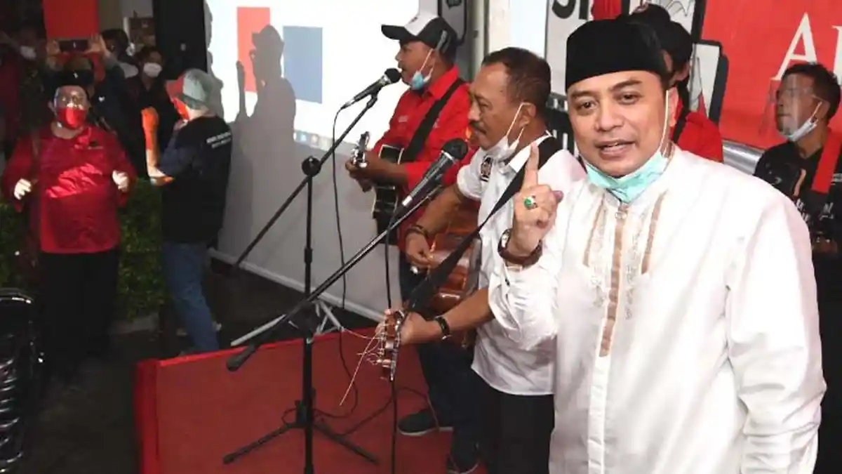 Hasil Pilkada Surabaya: Eri Cahyadi Sikapi Kemenangan Versi Hitung Cepat: Jangan Euforia Berlebihan