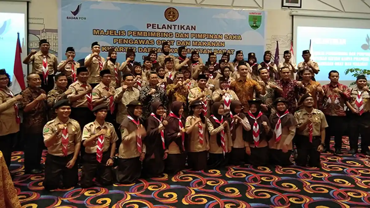 BBPOM Kalbar Libatkan Anak Pramuka Awasi Predaran Obat dan Makanan