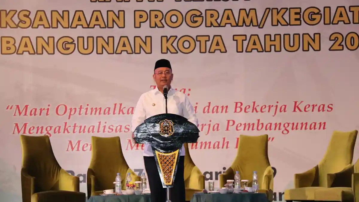 Wali Kota Medan Tutup Rapat Kerja Pembangunan Kota Tahun 2019