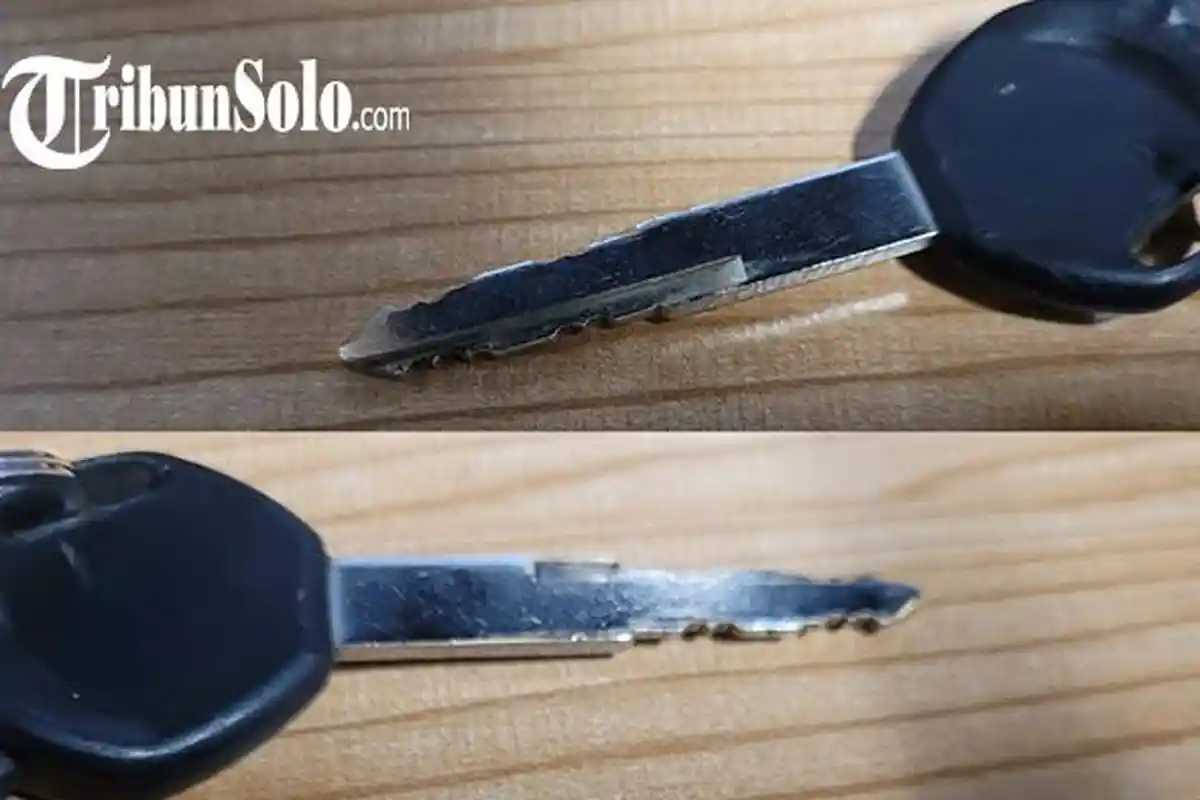 Waspada Pencurian Sepeda Motor dengan Modus Tukar Kunci, Seorang Warga Sragen Jadi Korban