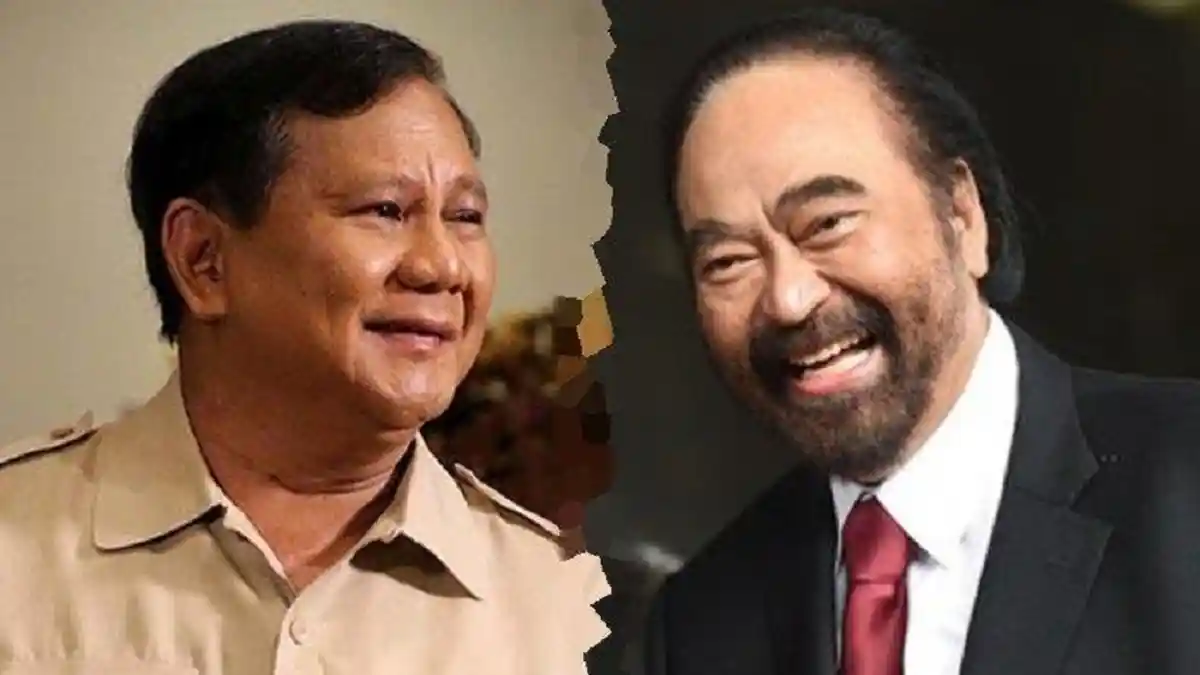 LINK LIVE STREAMING Kompas TV Pertemuan Surya Paloh dan Prabowo