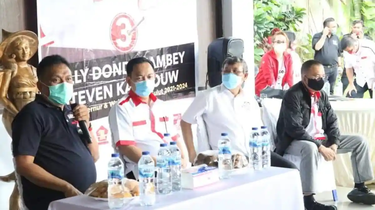 Olly Dondokambey Kampanye Perdana di Tomohon, Ungkap Program Asuransi 100.000 Petani