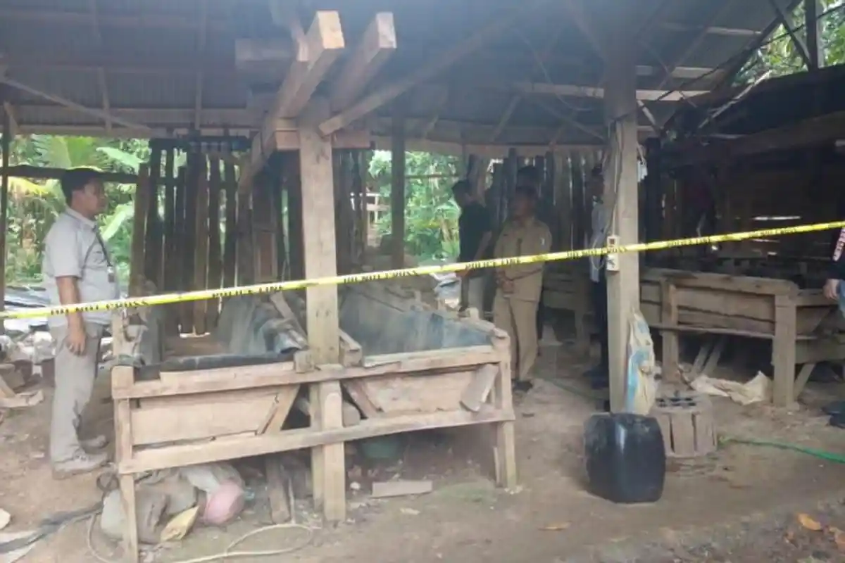 Tambang Emas di Way Ratai Pesawaran Lampung Ilegal, pernah Dilarang Kepala Desa