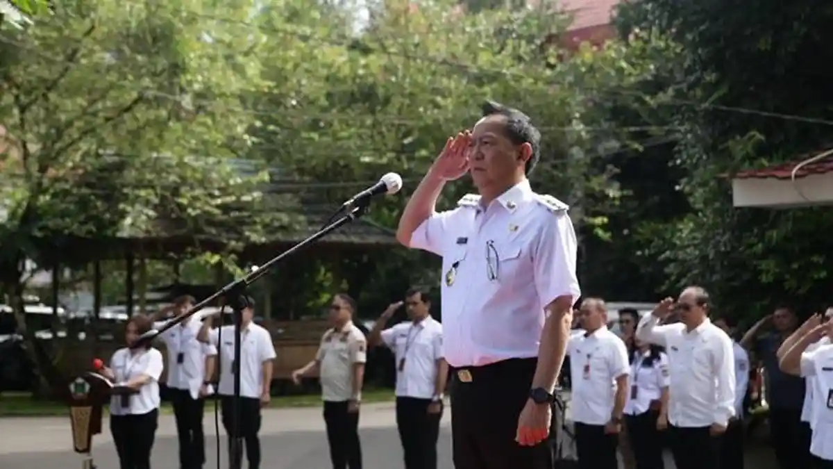 Apel Perdana Usai Libur Idul Fitri, Caroll Senduk Tekankan Profesionalisme ASN dan Etika Bermedsos