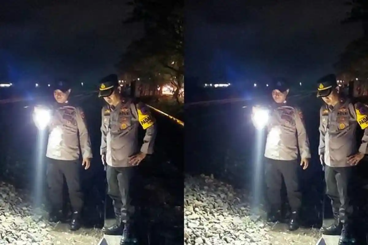 Kecelakaan Maut, Sopir Tewas Tertabrak Kereta, Bermaksud Kasih Kabar Busnya Kecelakaan dengan Motor