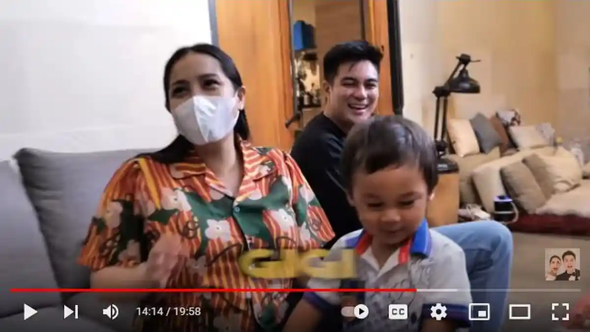 Harga Kado Nagita Slavina untuk Kenzo Diungkap Paula, Baim Wong: Curiga Nih