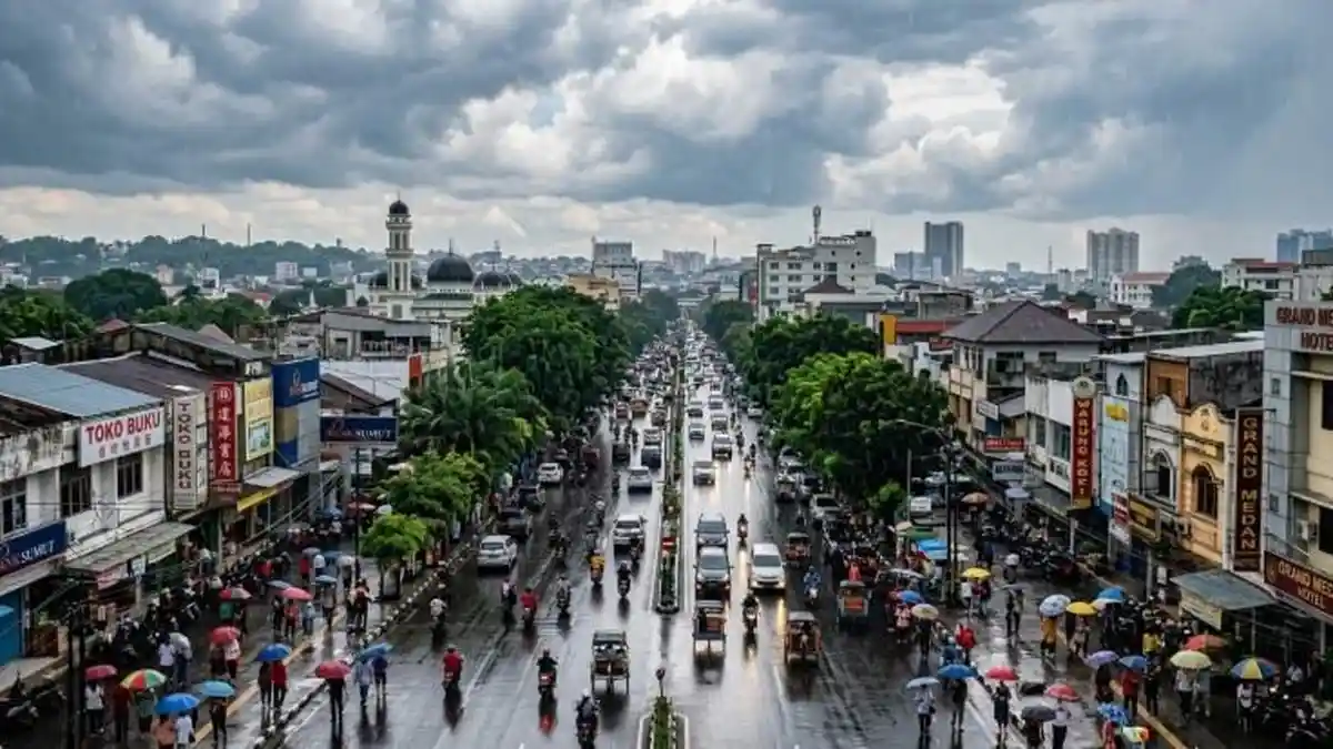 Waspada Hujan Sore, Cek Cuaca Medan Kamis 22 Oktober 2026