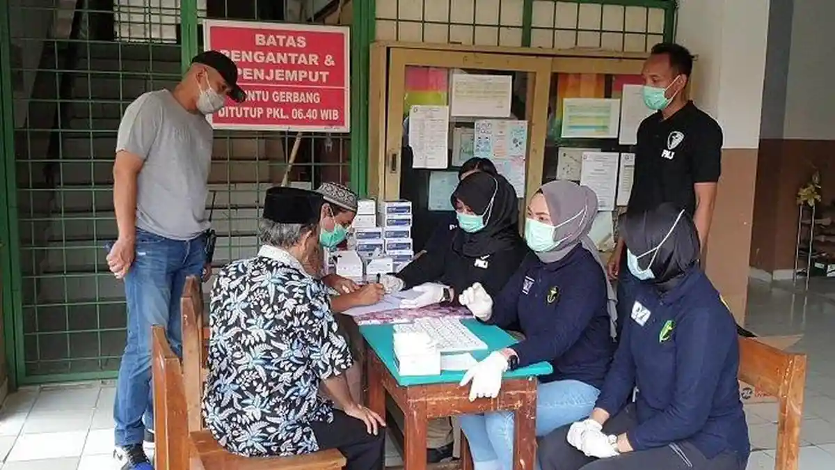 Rapid Test Covid-19 yang Digelar di Dekat Rumah Rizieq Shihab Sepi Peminat