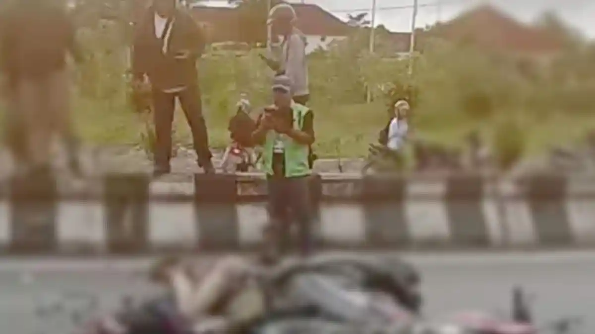 Laka Ganda Sepeda Motor di Timika, 2 Meninggal Dunia