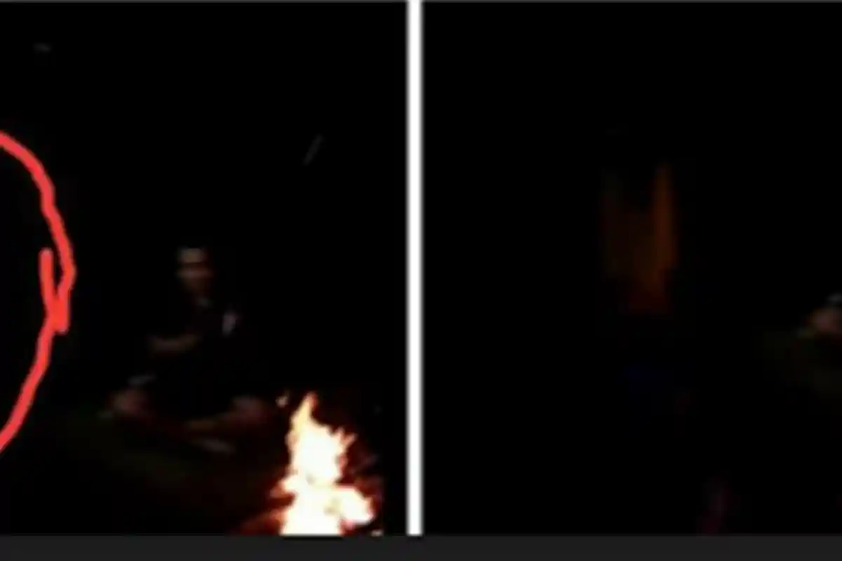 Asyik Bermain Gitar Saat Berkemah, Warganet Ini Bingung dengan Penampakan Benda Berwarna Putih