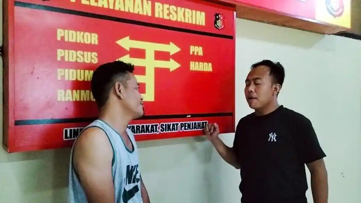 Kangen Keluarga, Residivis Ditangkap Pidum & Tekab 134 Satreskrim Polrestabes Palembang