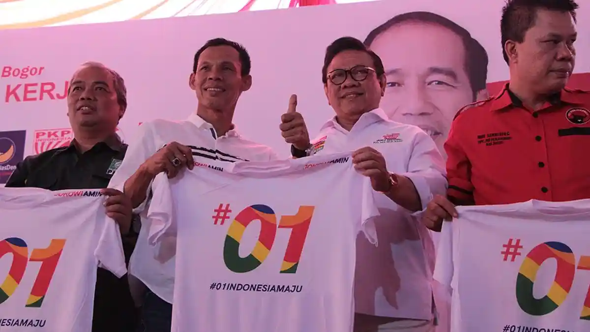 Deklarasi Koalisi Indonesia Kerja Bogor Dukung Pasangan 01