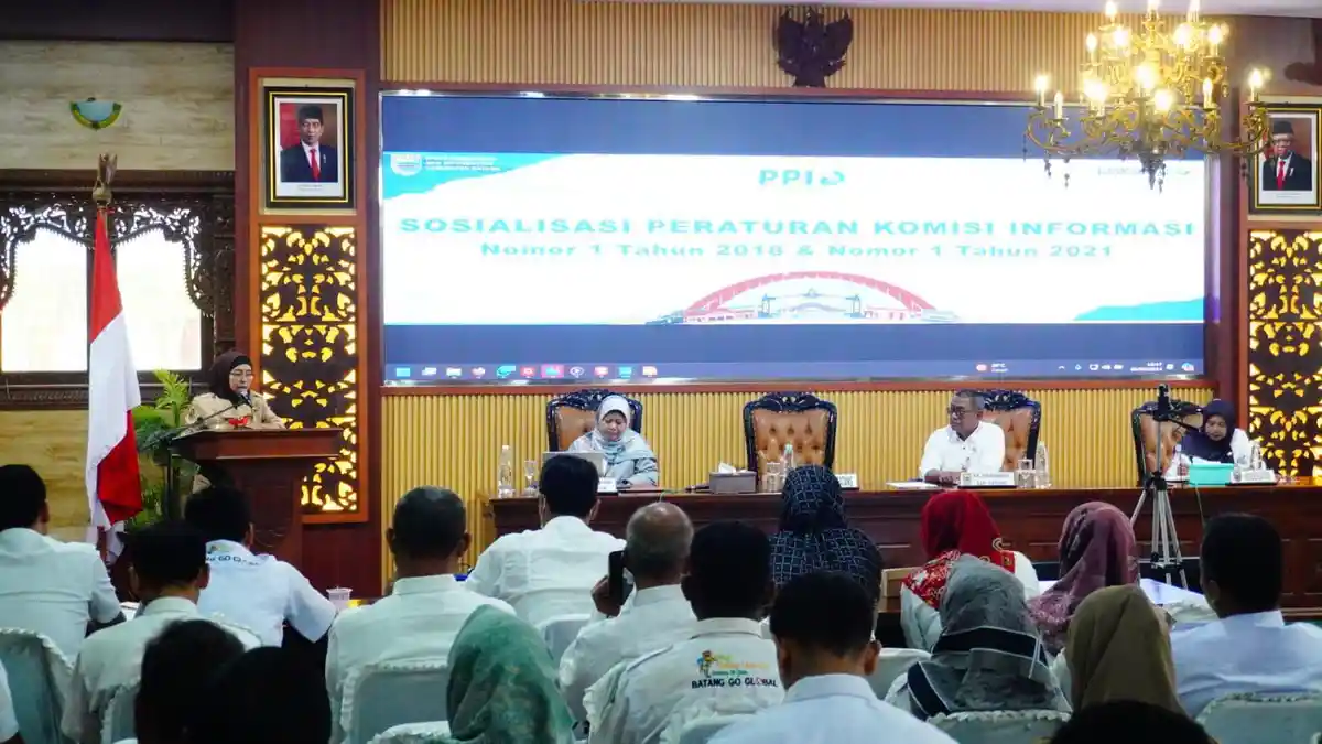 Gelar Sosialisasi, Diskominfo Batang Kupas Keterbukaan Informasi Publik